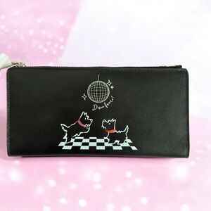 NWT RADLEY LONDON Disco Fever Black Large Bifold Wallet & Dust Bag
